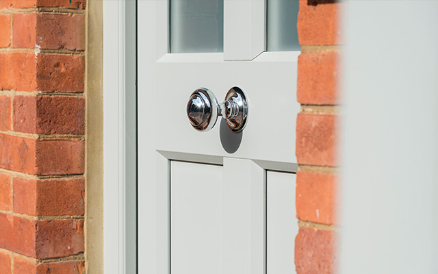 front doors with glazing